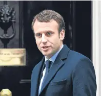  ?? Picture: PA. ?? French president Emmanuel Macron.