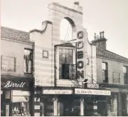  ??  ?? Fond memories William used to love attending the Odeon cinema in Coatbridge, where manager Lily Watt treated him extremely well