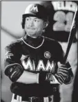  ?? AP/ TED S. WARREN ?? When Ichiro Suzuki got his 3,033rd major league hit Wednesday, it was his fi rst home run against the Seattle Mariners, his fi rst MLB team.