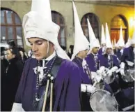  ?? Miguel Ángel Gracia ?? El Descendimi­ento, desde la iglesia de Santa Isabel.