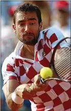  ??  ?? Cilic est sixième joueur mondial.