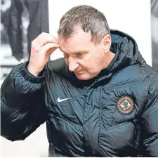  ??  ?? Dundee United manager Csaba Laszlo.