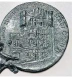  ?? FOTO: MATENAERS ?? Die Medaille wurde von Dieter von Levetzow gestaltet.