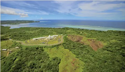 Palau designated by the Pentagon as the possible site of a new military ...