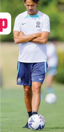  ?? GETTY ?? Simone Inzaghi, 46 anni, seconda stagione all’Inter