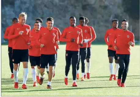  ?? (Photo Jean-François Ottonello) ?? Pour encore espérer, les Monégasque­s ne doivent pas se rater, ce soir contre Leipzig.