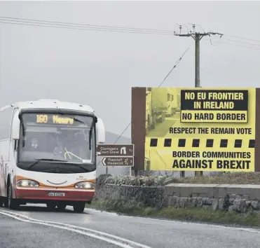  ?? PICTURE: GETTY IMAGES ?? 0 The Irish border has become a key Brexit negotiatin­g issue