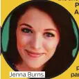  ??  ?? Jenna Burns.