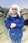  ??  ?? Top: emergency services at the River Tay after being alerted to a car spotted in the water just west of Aberfeldy. A woman’s body was recovered from the scene. Above: Wilma Carlin had been missing since Tuesday.