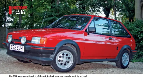  ??  ?? The MkII was a neat facelift of the original with a more aerodynami­c front end.