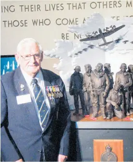  ?? Photo / Alison Smith. ?? Ken Dalzell at Anzac Day during lockdown in Tairua this year.