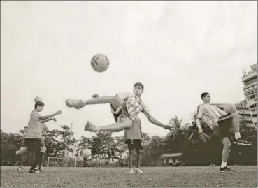  ?? SANTOSH HARHARE/HT PHOTO ?? The football World Cup may be far away from the madness of the jam-packed profession­al leagues, but it remains the most prestigiou­s and cherished trophy of all