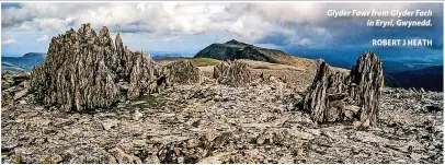  ?? ROBERT J HEATH ?? Glyder Fawr from Glyder Fach in Eryri, Gwynedd.