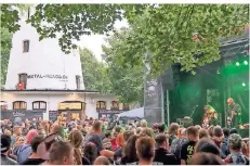  ?? FOTO: TANJA PICKARTZ ?? Das „Rage against Racism“-Festival in Friemershe­im ist abgesagt. Die Corona-Pandemie lässt den Organisato­ren keine andere Wahl.