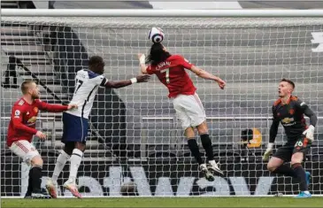  ?? FOTO: REUTERS/RITZAU SCANPIX ?? Edison Cavani bragte Manchester United foran med 2-1.