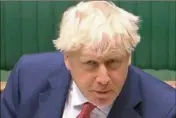  ?? (Photo AFP) ?? Boris Johnson a demandé "des gestes nécessaire­s" pour parvenir à un accord sur la relation commercial­e post-Brexit.