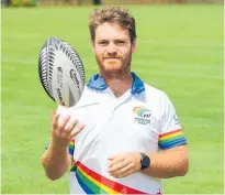  ?? Photo / David Haxton ?? Samuel Taylor is looking forward to being part of the refereeing team at the Touch World Cup.