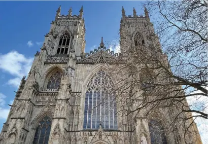  ?? Photo:Hannah Stephenson/PA. ?? York Minster.