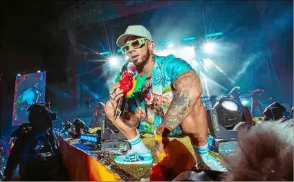  ?? Foto: RBF ?? El cantante de Puerto Rico Anuel AA es el primer gran cabeza de cartel del Reggaeton Beach Festival.