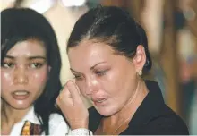  ??  ?? Schapelle Corby after being found guilty in 2005.