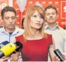 ??  ?? Sabina Glasovac SDP je polagao velike nade da bi njihova zastupnica mogla osvojiti Zadar, no njezin ju je protivnik iz HDZ-a porazio već u prvom krugu