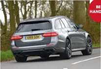  ??  ?? BEST HANDLING
E63 can send power to the rear wheels only if you want to play