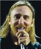  ??  ?? DJ and producer David Guetta. See Question 15.