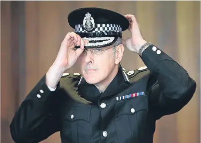  ??  ?? Scotland’s chief constable Phil Gormley resigned after a series of allegation­s of gross misconduct were made against him. The exact nature of the allegation­s have not yet been made public.