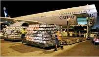  ?? Bloomberg ?? Asia, being a manufactur­ing hub, is a boon for airlines that offer air cargo services. —