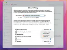  ?? ?? Murus provides an accessible way to configure pf, the powerful but complex software firewall built into macOS.