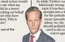  ??  ?? Laurence Fox: broke out of the ‘luvvie box’