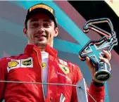  ?? ?? En la temporada 2021, Leclerc gana la décima fecha en el GP de Gran Bretaña.