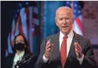  ?? JIM WATSON/AFP VIA GETTY IMAGES ?? President-elect Joe Biden is expected to reveal his first Cabinet picks on Tuesday.