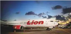  ?? Reuters ?? A Lion Air Boeing 737-900 in Bali. The carrier wants to tap a burgeoning middle class keen to take to the skies for holidays.