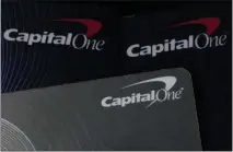  ?? NAM Y. HUH — THE ASSOCIATED PRESS ?? Capital One's purchase of Discover for $35 billion would bring together two of the nation's biggest lenders and credit card issuers.
