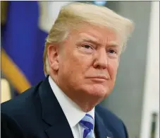  ?? AP PHOTO ?? President Donald Trump made an extraordin­ary demand that the Justice Department investigat­e whether the FBI infiltrate­d his presidenti­al campaign.