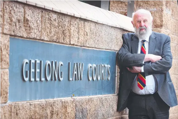  ??  ?? Peter Epstein, 83, still works full-time after 60 years as a practising lawyer.
Picture: GLENN FERGUSON