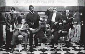  ??  ?? Below: his shot of the Specials in Coventry, 1980