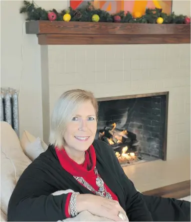  ?? PHOTOS: WAYNE LEIDENFROS­T/ PNG ?? Designer Anne Walsh took on decorating her renovated heritage home for Christmas, as part of the annual Homes for the Holidays tour.