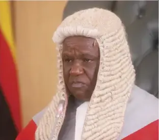  ??  ?? Chief Justice Luke Malaba