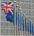  ?? Foto: dpa ?? Wie sieht das künftige Verhältnis zwischen Großbritan­nien und Europa künftig aus? Derzeit werden die Verhandlun­gsposition­en festgezurr­t.