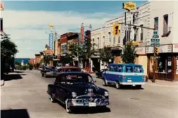  ?? DICK LOEK/TORONTO STAR FILE PHOTO ?? Downtown Orillia, as seen in 1986.