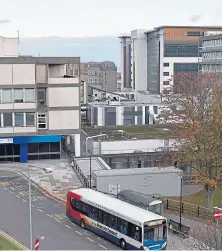  ??  ?? Aberdeen Royal Infirmary has seen a Covid outbreak.