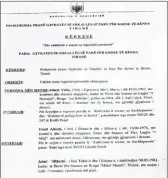  ??  ?? Faksimile e dosjes së Prokuroris­ë për përgjimet
Fredi Alizoti: Nuk kemi marrë asgjë akoma, po do llafosemi, do pimë kafe dhe do të të sqaroj unë. Jo me, se më premtun diçka këtu, prit eee, kupton ti. Çunat po e mbajnë nga brenda se thesin e kam unë, po ta hap unë thesin, mbaron çdo gjë... e kupton vetë ti muhabetin