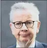  ??  ?? MICHAEL GOVE: He is heading up a Government review into ‘Covid status certificat­es’.