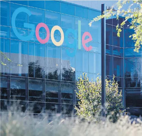  ?? JOSH EDELSON/AFP/GETTY IMAGES ?? A Deloitte study commission­ed by Alphabet calculated that Google’s search and advertisin­g services helped generate at least $10.4 billion in annual economic activity in Canada, making it as big a GDP contributo­r as one of the Big Five banks.