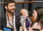  ?? APA ?? Neuseeland­s First Baby live dabei