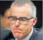  ?? REUTERS FILE ?? Andrew McCabe