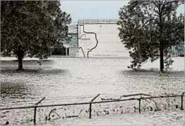  ?? GODOFREDO A. VASQUEZ/HOUSTON CHRONICLE ?? Chemicals at the Arkema plant in Crosby, Texas, exploded after backup generators running refrigerat­ion systems failed because of flooding from Tropical Storm Harvey.