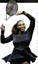  ?? Picture: Matthew Stockman/Matthew Stockman ?? Serena Williams